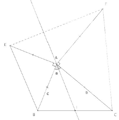 produit scalaire figure triangles